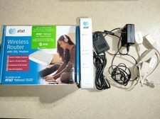 AT&T 2701HG-B 2Wire Wireless Gateway DSL Router Modem Bundle Power Cord Extras picture