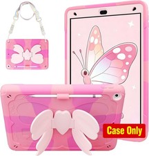 Case for iPad 9th 8th 7th Generation 10.2 inch - Kids Light Pink, Shockproof picture