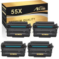 4PK CE255X 55X Toner Cartridge For HP LaserJet P3010 P3015 P3015d P3015dn picture