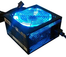 SHARK 1000W Black Gaming PC 120mm LED Fan 2x PCIE SATA ATX 8pin 12V Power Supply picture