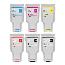  746 Compatible Ink Cartridge With Chip for  DesignJet Z6 Z9 Z5600 Z2600 Printer picture