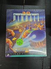 3D Ultra Pinball Fastest Pinball In Space 1995 Sierra PC CD ROM BRAND NEW SEALED picture