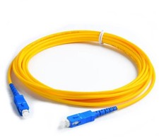 [2pcs] 1M‑10M SC UPC to SC UPC Simplex OS2 LSZH SingleMode Fiber Patch Cord FTTH picture