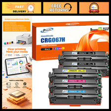 High Capacity Toner Cartridge 5 Pack with Chip for Laser Printers - Compatible picture