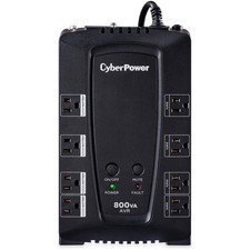 CyberPower AVR Computer Battery Backup, 800VA 450W UPS, 8 Outlets picture