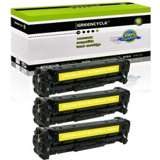3PK CB542A YL Toner Fits For HP 125A LaserJet CM1300 CM1312 CM1312nfi CM1312 MFP picture