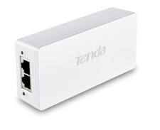 30W Poe Injector White 8023At Compliant Network Adapter For Ip Cameras Access... picture
