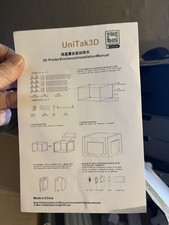 UniTak3D Printer Enclosure w Lighting & Filtration 32.5