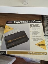 Belkin ExpressBus 4-Port USB Hub 1:4 Plug and Play 6 ft Black F5U001 picture