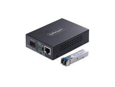 StarTech.com Gigabit Singlemode (SM) LC Fiber Media Converter, 10/100/1000 Mbps, picture