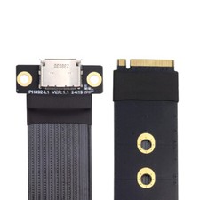 Cablecy 2280 NGFF PCI-E4.0 M.2 M-key to Oculink SFF-8612 SFF-8611 Host Cable picture