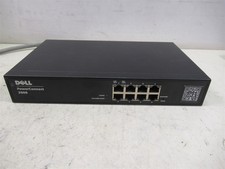 Dell Power Connect 2808 8-Port Gigabit Managed Ethernet Switch & Power Cord picture