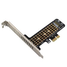 PH41-X1 PCI-E X1 to M.2 NVMe M Key Adapter Card For Pcie4.0 2230 2242 2260 2280 picture