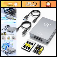 10Gbps CFexpress Type A & SD Card Reader, USB C & USB A 2-in-1, Fast Data Transf picture
