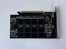 Maihelun PCIe 4.0x16 to Four Disk NVME Solid-State Drive M.2 Adapter SSD picture