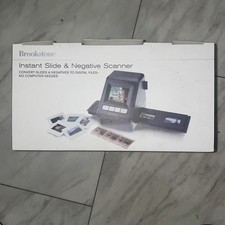 Brookstone iConvert Instant Slide & Negative Scanner - NEW in Box picture