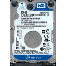 Western Digital WD3200LPVX 320GB hard drive tested works ready,  picture