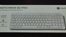 Keychron B2 Pro Ultra-Slim 96% Layout Wireless Keyboard, Ivory White (K8) picture