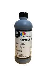 Dye 500ML Black Large INK Refill bottle for Epson 1400 1410 1390 Artisan 1430 picture