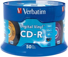 CD-R Blank Discs 700MB 80Min 52X Recordable Disc for Data and Music with Digital picture