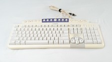 Compaq SDM4540UL 179355-007 USB Wired Vintage Keyboard, Beige picture