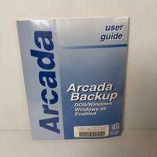 Arcada Backup for Minicartridge DOS Windows 95 Enabled TEAC V5.0a with Software picture
