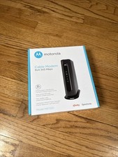 NEW Motorola 8x4 Cable Modem Model MB7220 OPEN BOx picture