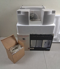 Labtec Computer Amplified Speakers LCS-2420 Vintage w Subwoofer Audio F/X Series picture