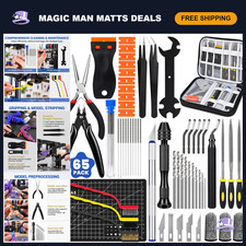 65Pcs 3D Printer Tool Set with Storage Case, Essential Accessories for 3D Printi picture