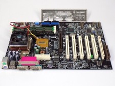 Retro Motherboard CPU RAM Bundle: Asus CUSL2-C + Intel P3 933Mhz + 128MB SDRAM picture