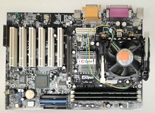 Aopen AX4B-533 Motherboard w/intel P4 2.66/512/533, 3x DDR 256MB w/2+1 USB card picture