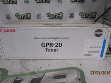 Canon GPR 20 Toner Set CMYK Black Cyan Magenta Yellow New picture