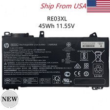 NEW Genuine OEM 45WH RE03XL Battery For HP ProBook 430 440 445 450 455 455R G6 picture