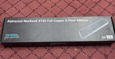 Alphacool NexXxoS XT45 Full Copper X-Flow 480mm Radiator NEW OPEN BOX picture