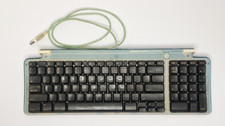 Vintage 1998 Apple USB Keyboard - 2 USB Ports - M2452 - USB Cord - Bondi Blue picture