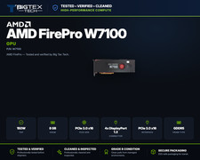 AMD FirePro W7100 8GB GDDR5 Workstation Graphics Card PCIe 3.0 x16 Single-Slot picture