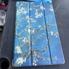 Dadanism 3ZBTTPU Case For Fire HD10 & 10 Plus 2021, Almond Blossom - New picture