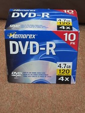 Memorex DVD-R 4.7GB 120 Minute 10pk New picture