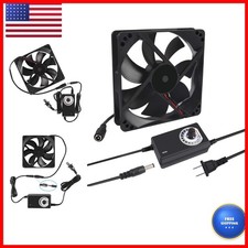 DORHEA 120mm x 25mm AC Cooling Fan Speed Controller for DVR PlayStation Xbox picture