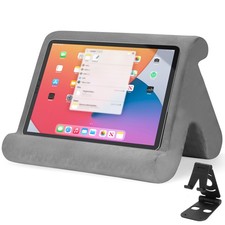 Universal Multi-Angle Tablet Stand Holder-Soft Pad Stand with black phone hol... picture