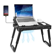 IMountTek Multi-Functional Lightweight Adjustable Laptop table Black picture