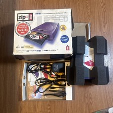 IOMEGA ZIP CD USB ZIP CD 650 DRIVE NEW In Box With Power Cord Instructions BIN picture