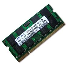 Samsung 2GB 2Rx8 PC2-6400S-666-12-E3 DDR2 RAM 200 PIN SO DIMM M470T5663QZ3-CF7 picture