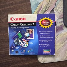 Canon Creative 3 Software Printer Setup CD Good Used Condition picture
