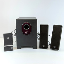 Logitech X-240 Computer PC Speakers Subwoofer System S-0285A 120V 60Hz 160mA picture