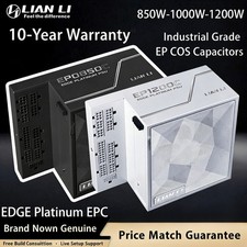 LianLi Edge EPC 80+ Platinum Full Modular ATX3.1 PC PowerSupply 850W/1000W/1200W picture