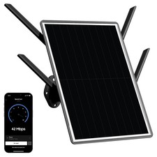 Solar Powered Outdoor WiFi Extender, 15W Solar WiFi Repeater Signal Booster, ... picture