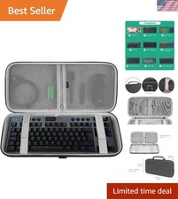 TKL Keyboard Case, Hard Shell Travel Carrying Bag for 80% / 87 Keys Mechanica... picture