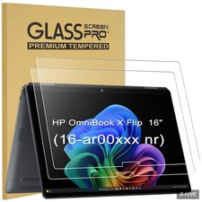 2-Pack Tempered Glass Screen Protector for OmniBook X Flip 16″ & OmniBook picture