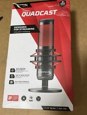 HyperX QuadCast - USB Condenser Gaming Microphone, for PC, PS4, PS5 and Mac picture